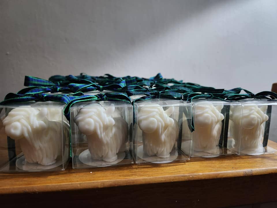 Waxfactor uk – wholesale Bar Soap – Highland Cow Soap | Scottish Gift | Scented Guest Soap5