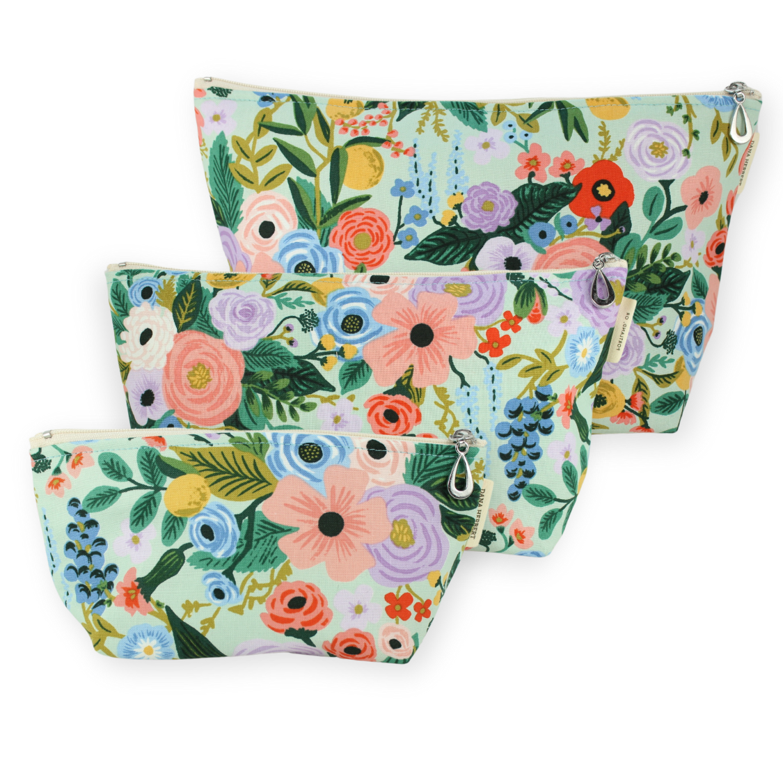 Dana Herbert - Vendita all'ingrosso Borsa per trucchi/cosmetici - Set di Borse per Trucco - S, M, + L (Risparmia $2,00)7