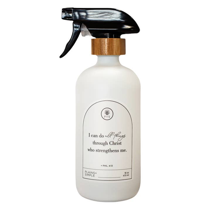 All Things White Glass Reusable Soap/Lotion/Spray Bottle for wholesale by Plains + Simple