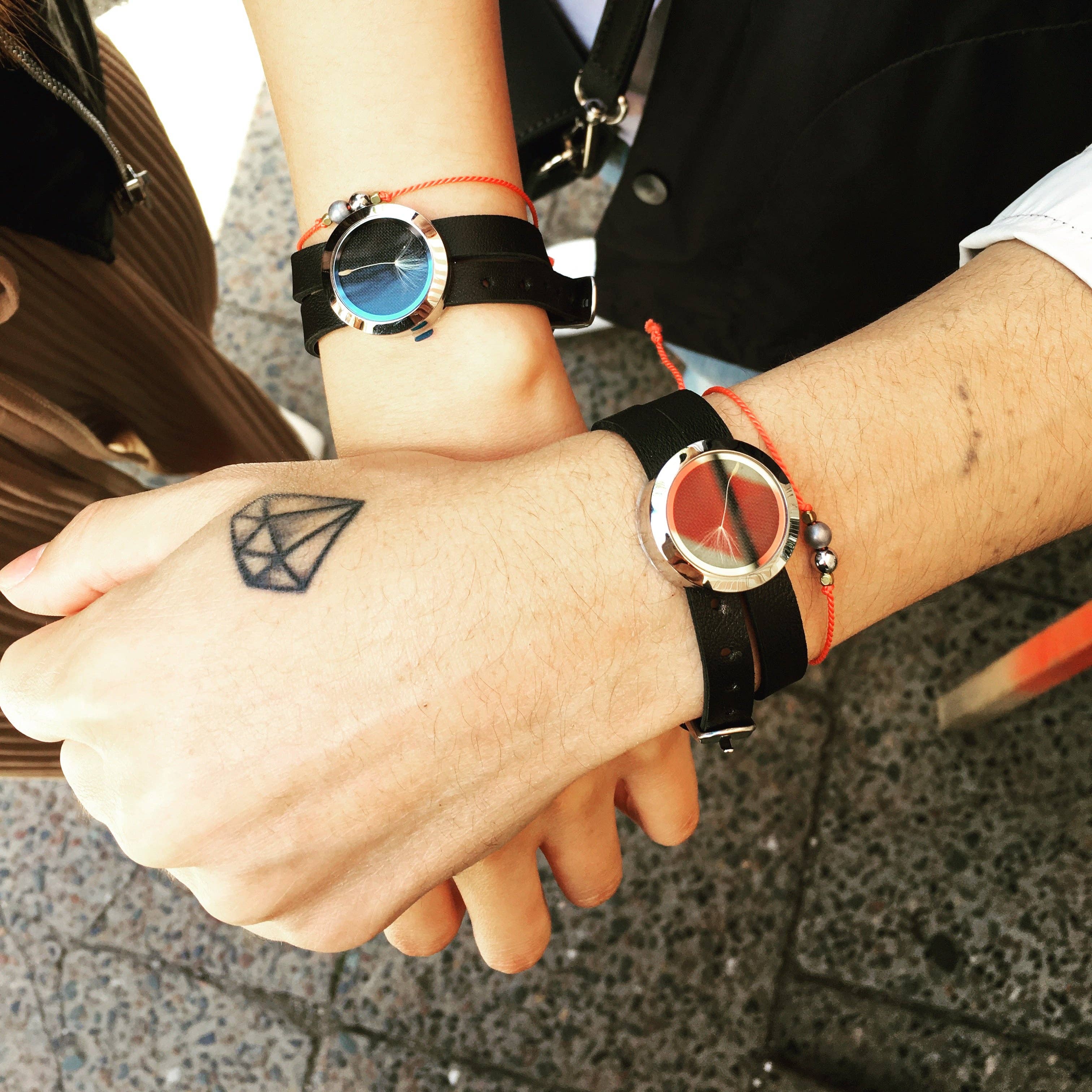 My Little Nature - Vendita all'ingrosso Braccialetto con ciondolo/pendente - Desideri nel Vento: Bracciale in Pelle con Semi di Dente di Leone9