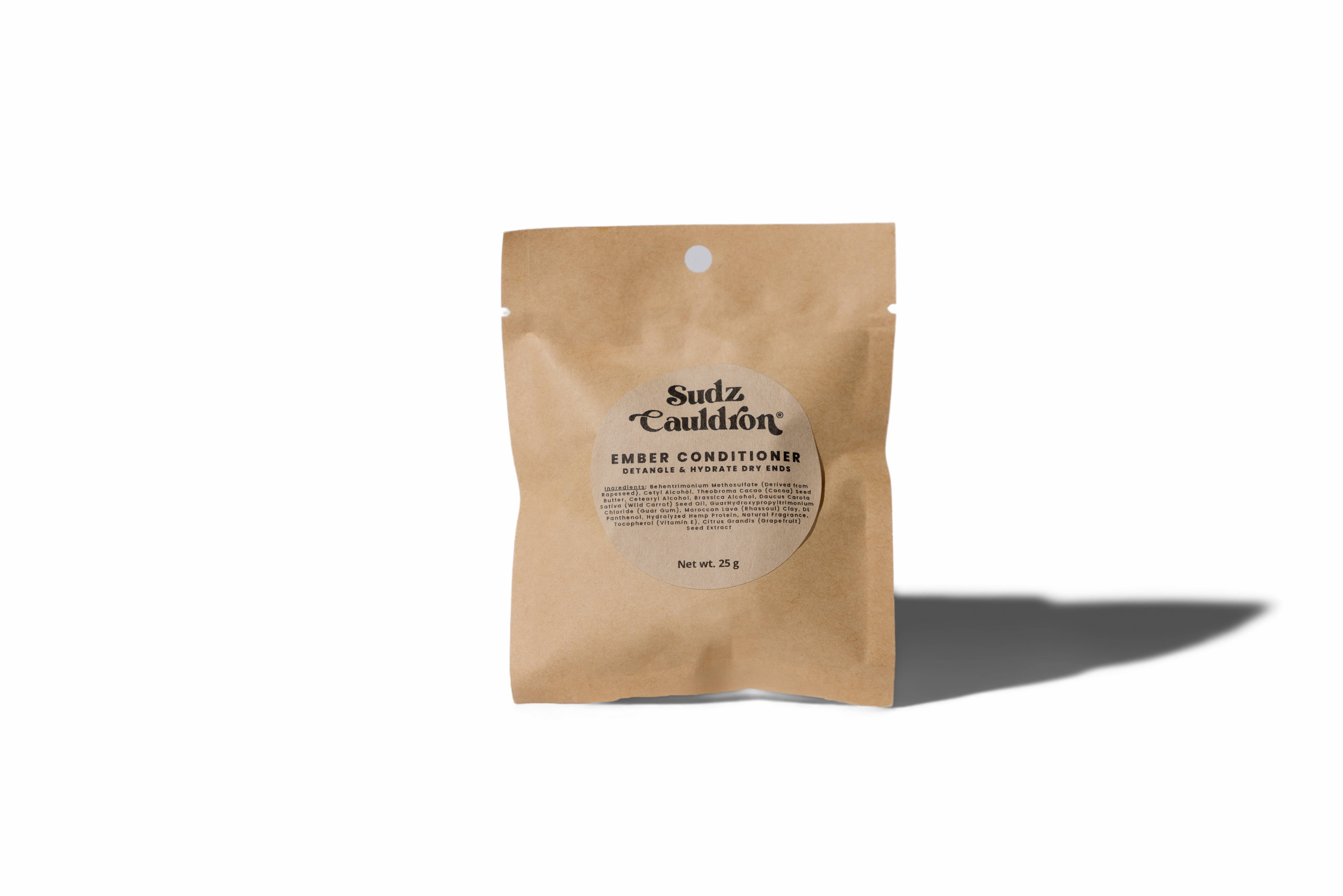 Sudz Cauldron - Wholesale Hair Conditioner - Ember Conditioner Bar - Detangle & Hydrate Dry Ends4