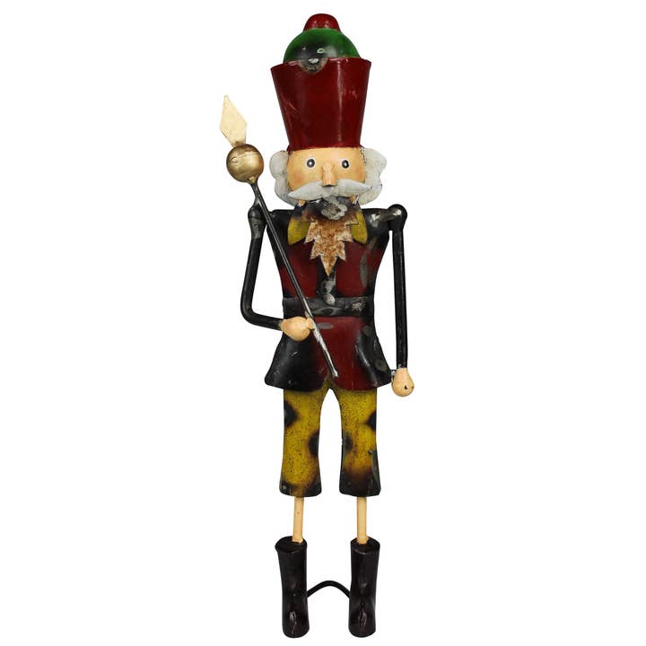 HomArt - Wholesale Decorative Tabletop Object - Nutcrackers, Reclaimed Metal, Set/22