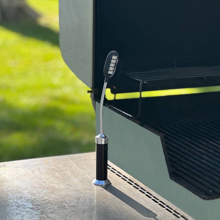 Fox Run Brands - Wholesale Outdoor/Lawn Light - Outset Outdoor Rotating Grill Light, Magnetic Base, 11.2"