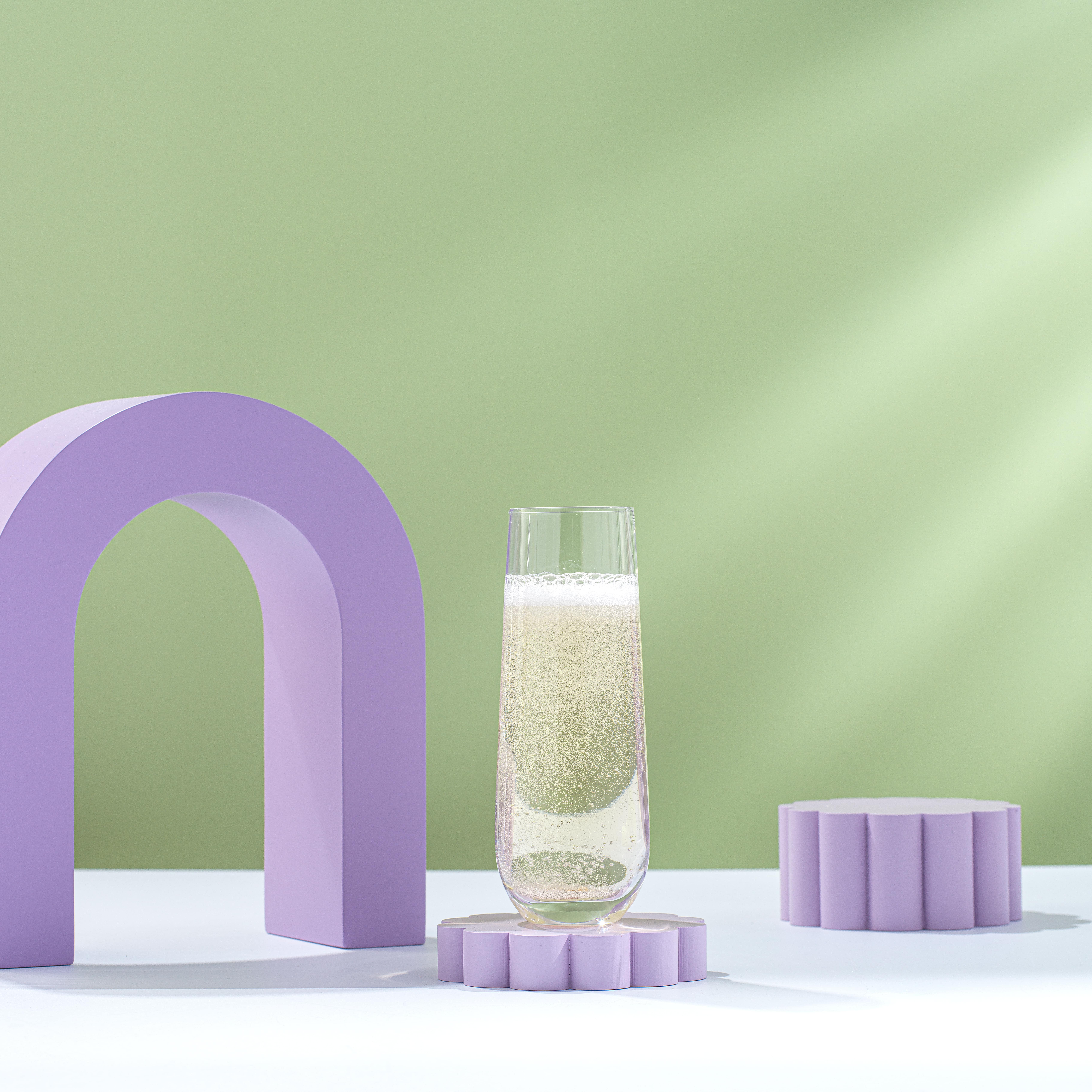 JoyJolt - Venta al por mayor Copas de champán - Milo - Juego de 8 copas de champán (9,4 oz)3