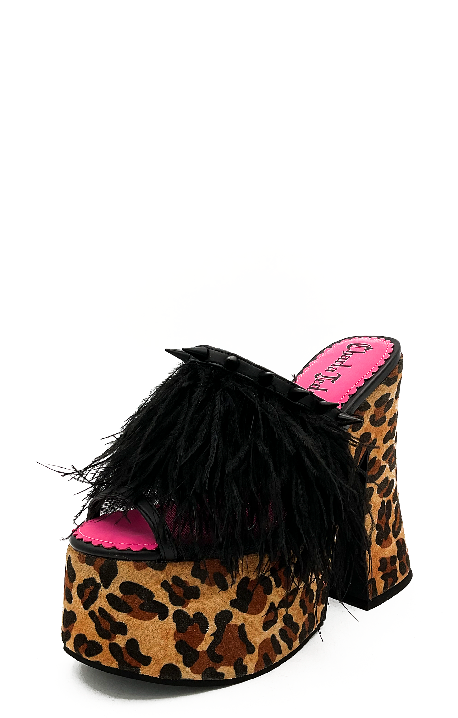 Charla Tedrick Footwear - Vente Chaussures à plateforme – femme - Plateforme Sunday Girl - Léopard1