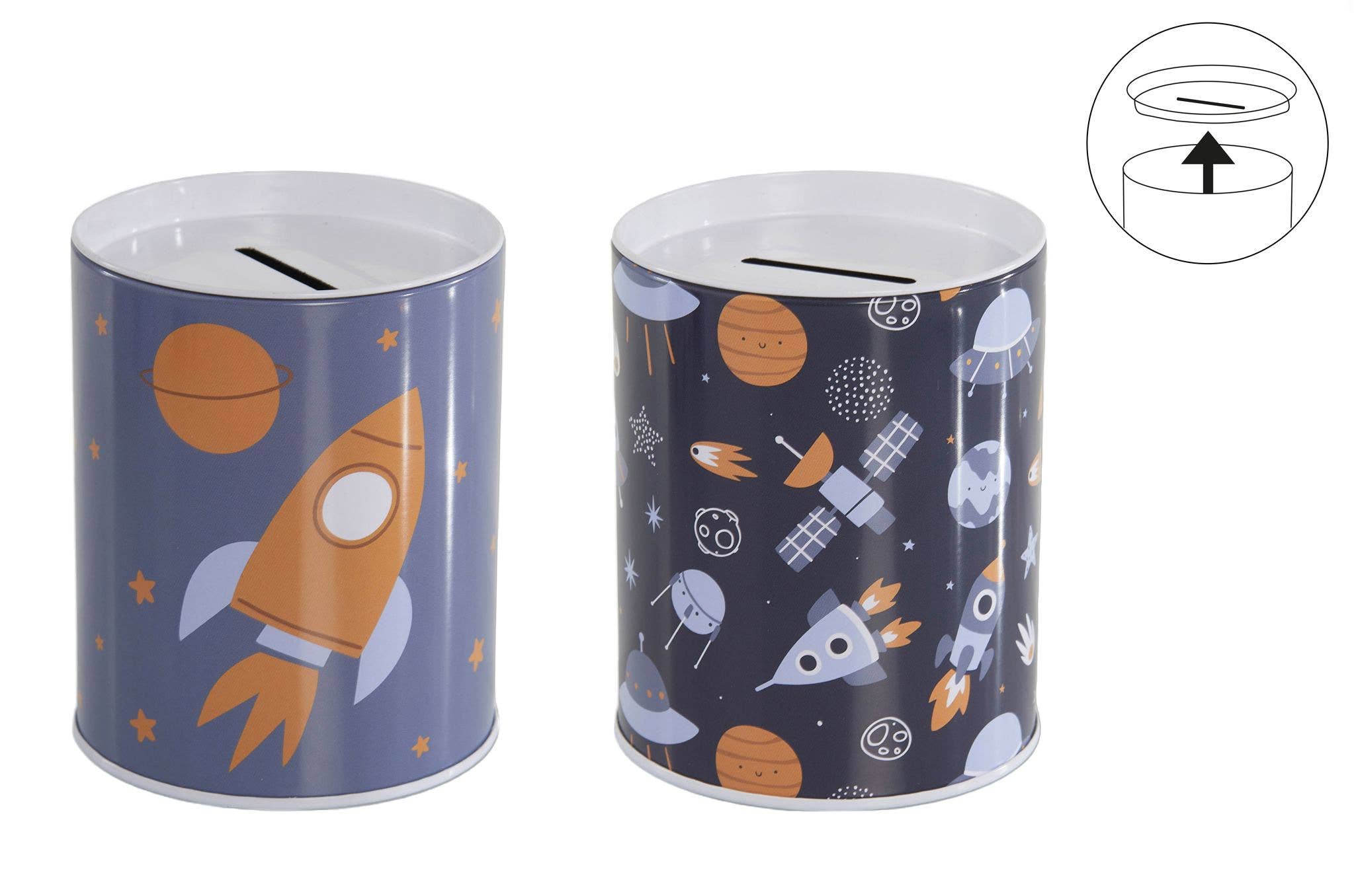 CP INTERNATIONAL - Wholesale Money/Piggy Bank - Space Piggy Bank with Removable Lid0