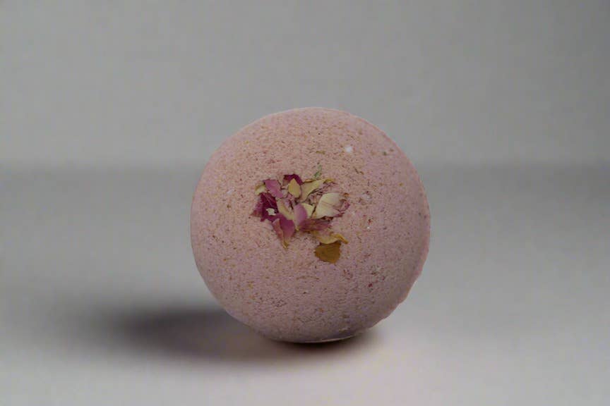 Red Cat Apothecary - Wholesale Bath Bomb/Fizz - Feel That Love Ritual Bath Bomb | Milk + Rose Luxury3