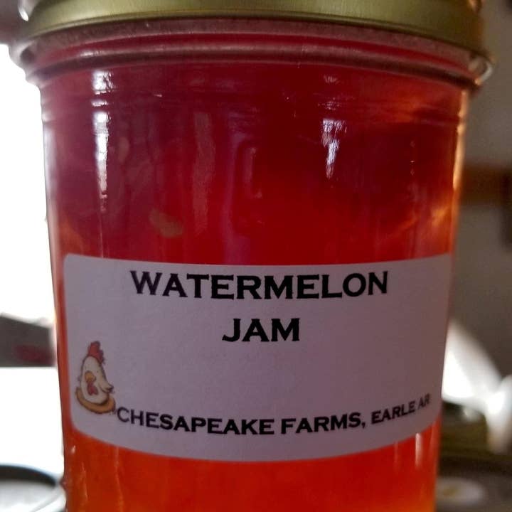 Håndlavet Vandmelon Gelé 8 oz - Økologisk Smørepålæg for engroshandel hos Chesapeake Farms LLC
