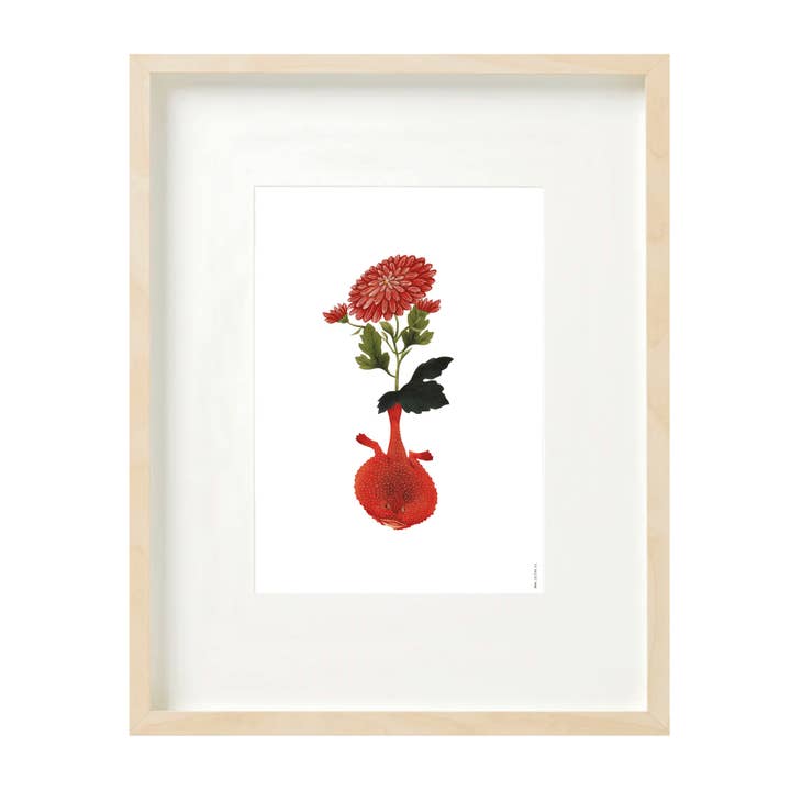 Impression (A4) collage de la collection Naturalis - The Shining (Copie) pour la vente par Lylies