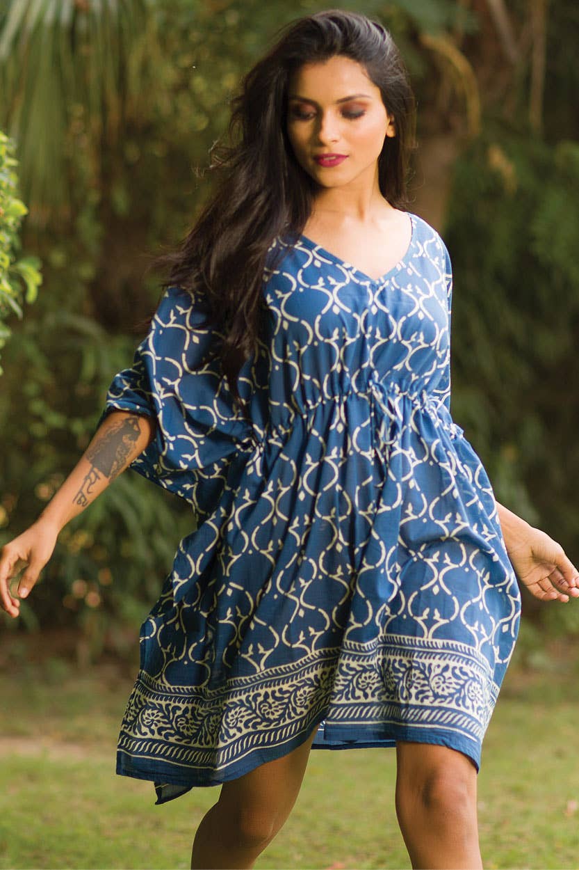 Sevya Handmade - Wholesale Kaftan - Women's - Block Printed Caftans11