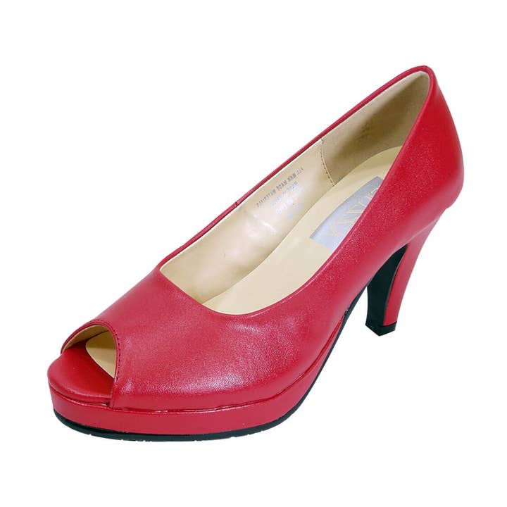 PEERAGE Ruth Scarpe con Tacco Alto da Donna a Pianta Larga per la vendita all'ingrosso da parte di FazPaz