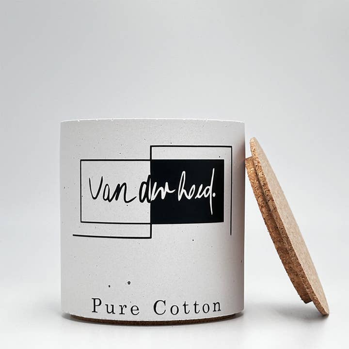 Van der hoed - Wholesale Jar/Filled Candle - Pure Cotton - scented candle, 100% handmade2