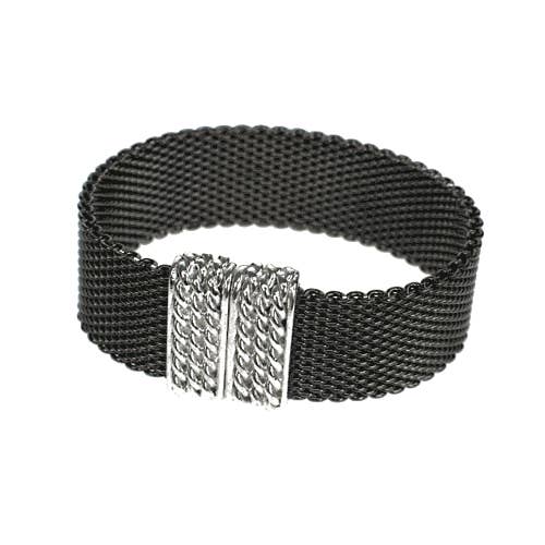 Flat Mesh Bracelet with Magnetic Clasp for wholesale by Erica Zap Designs