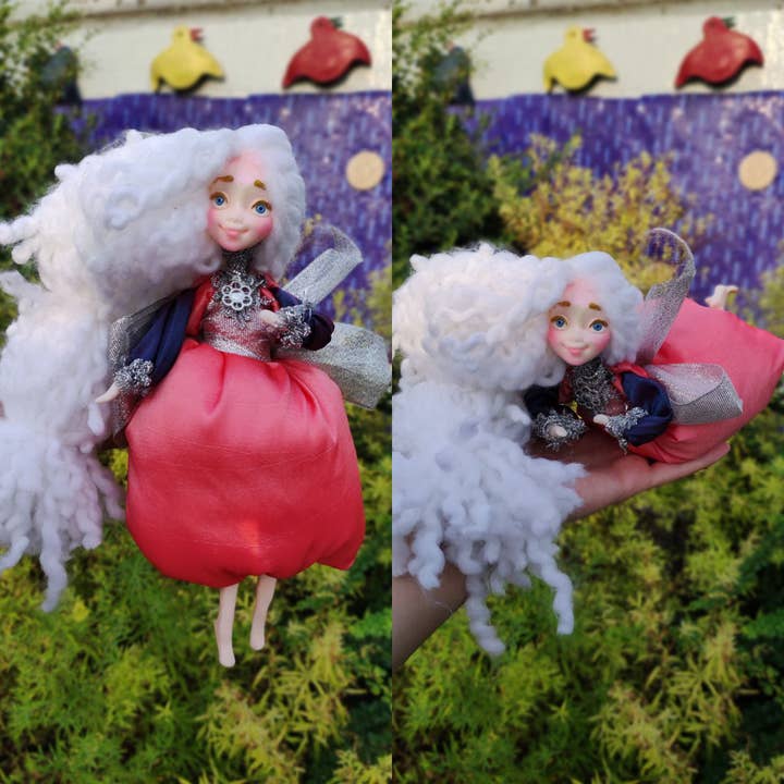 Whimsy Handmade Fairy Sculpture for wholesale by FairyArtDolls