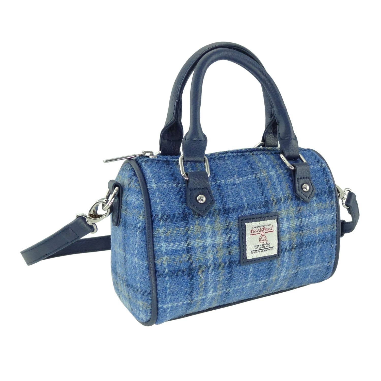 Glen Appin Of Scotland - Wholesale Top Handle Bag - Women's - LB1203 Harris Tweed 'Kilbride' Mini Bowling Bag21