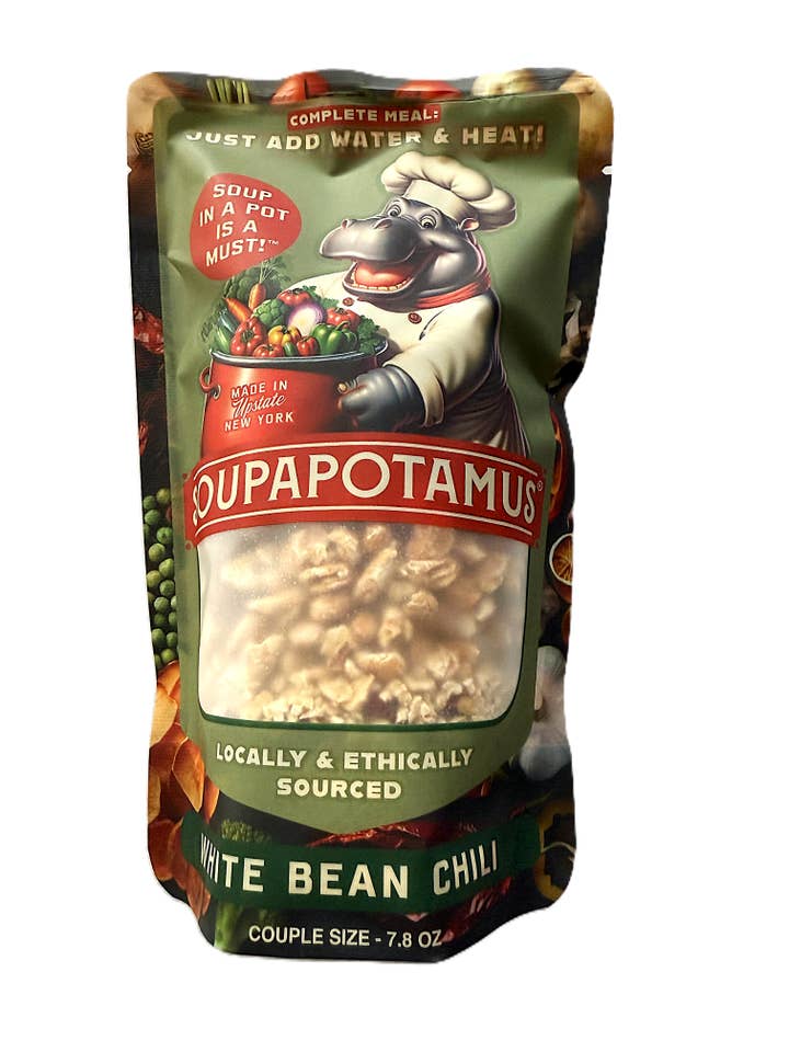 SoupaPOTamus White Bean Chili Shelf-Stable Dry Soup for wholesale by SoupaPOTamus LLC