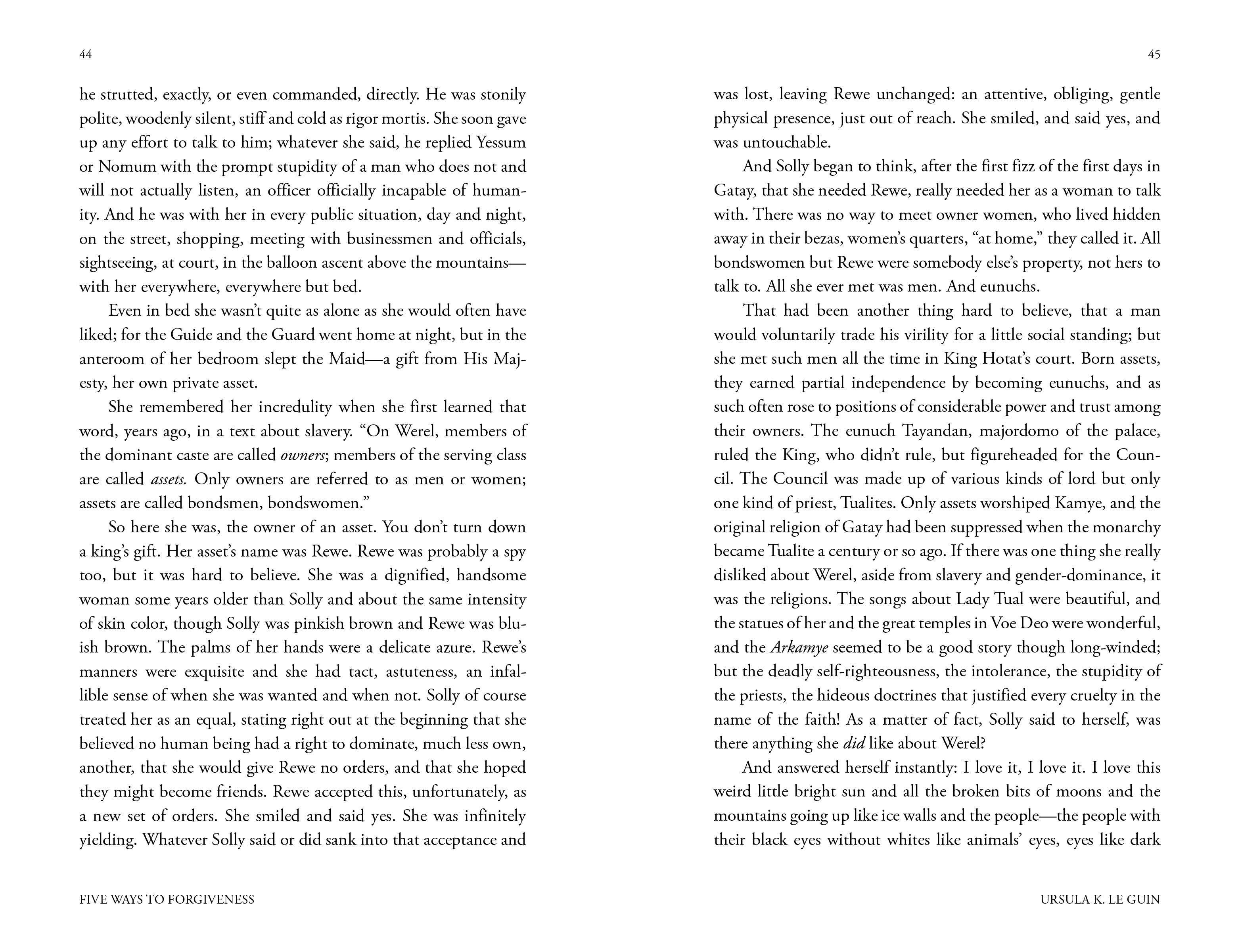 Hachette Book Group - Wholesale Science Fiction - Five Ways to Forgiveness by Ursula K. Le Guin3