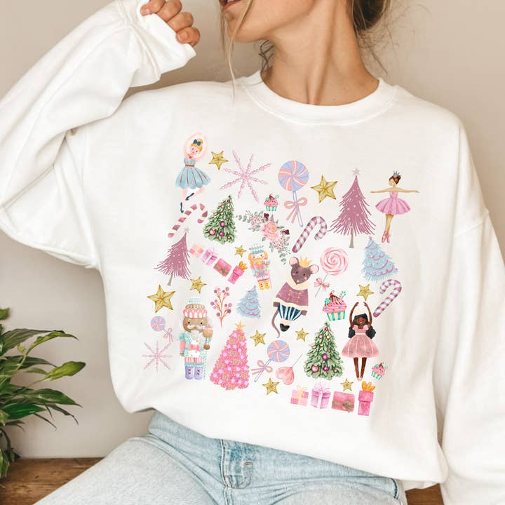 TEELUX - Wholesale Sublimation Transfer - (shirt not included) Nutcracker - Matte Clear Film Transfer2