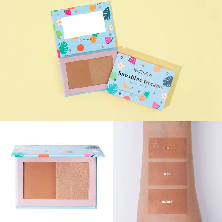 Moira Cosmetics - Wholesale Bronzer - Dual Bronzer - 005 Sunshine Dreams3