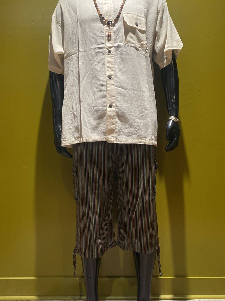 Cotton Button-Down Collar Shirt – Prepack of 5 – Solid for wholesale by Katmandu Trading Co.