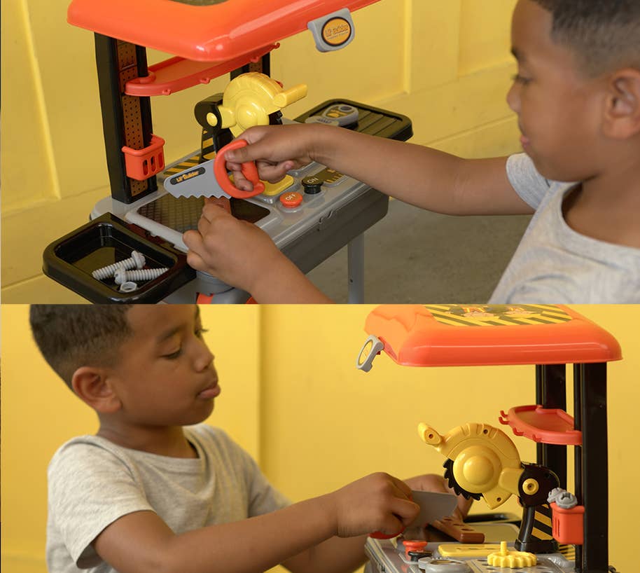 World Tech Toys - Wholesale Toy Set - Kids - 36 Piece Lil Builder Mobile Suitcase Luggage Kids Playset5