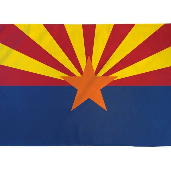 Drapeau de l'Arizona 3x5ft Poly pour la vente par Flags Importer