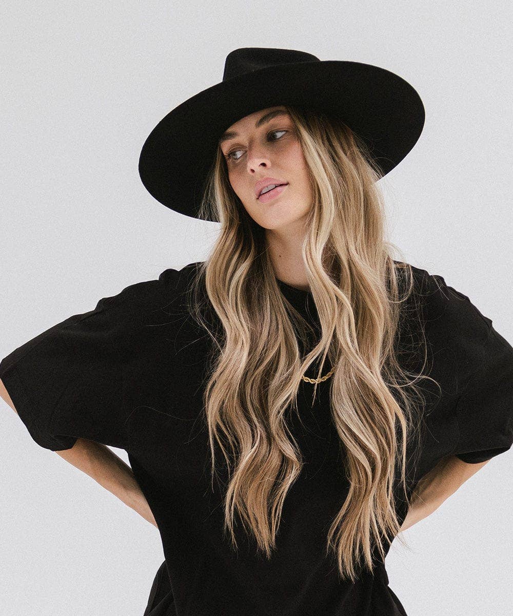 Gigi Pip – Fedora - Mulher por atacado – Emery Teardrop Fedora9