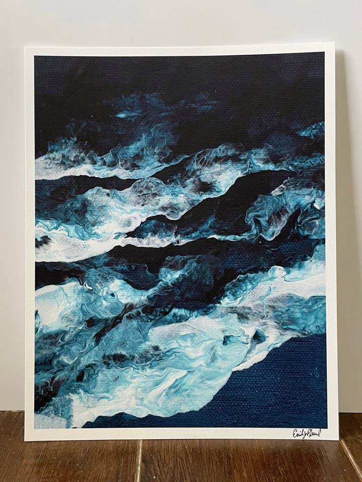 Eaux plus sombres pour la vente par Emily Paints