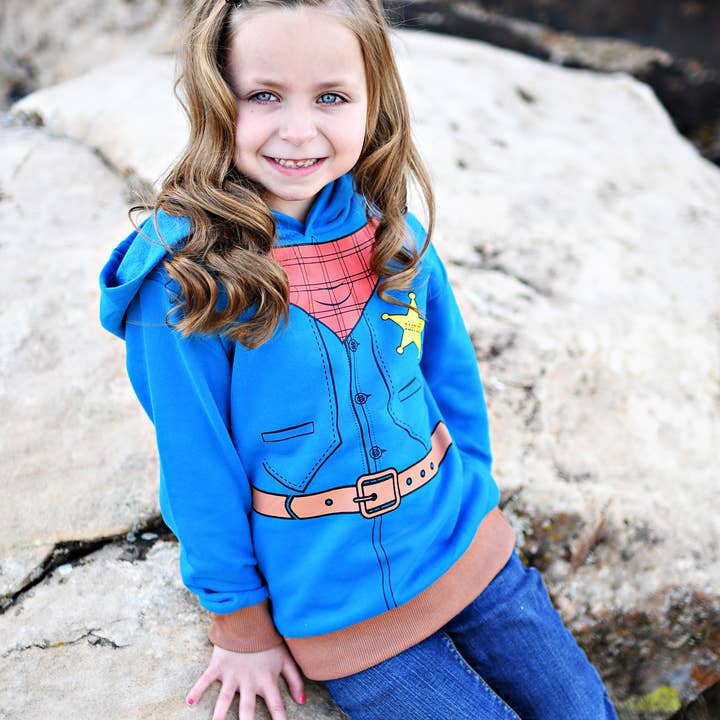 Chaps - Sudadera occidental con capucha para niños pequeños y bebés para venta al por mayor de Doodle Pants