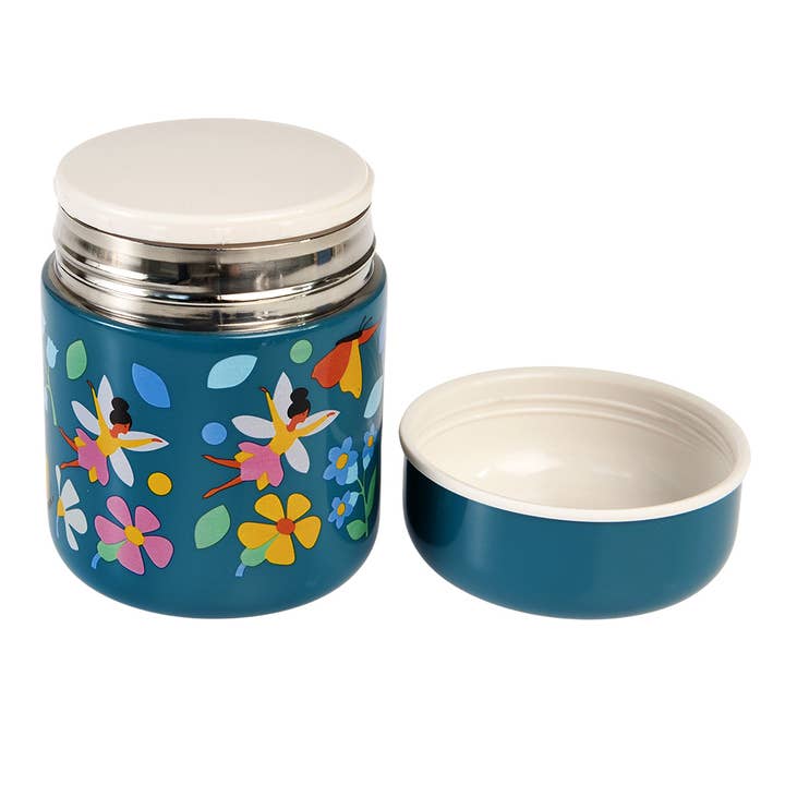 Rex B2B - Europe - Wholesale Lunch Bag/Box - Kids - Stainless steel food flask - Fairies in the Garden3