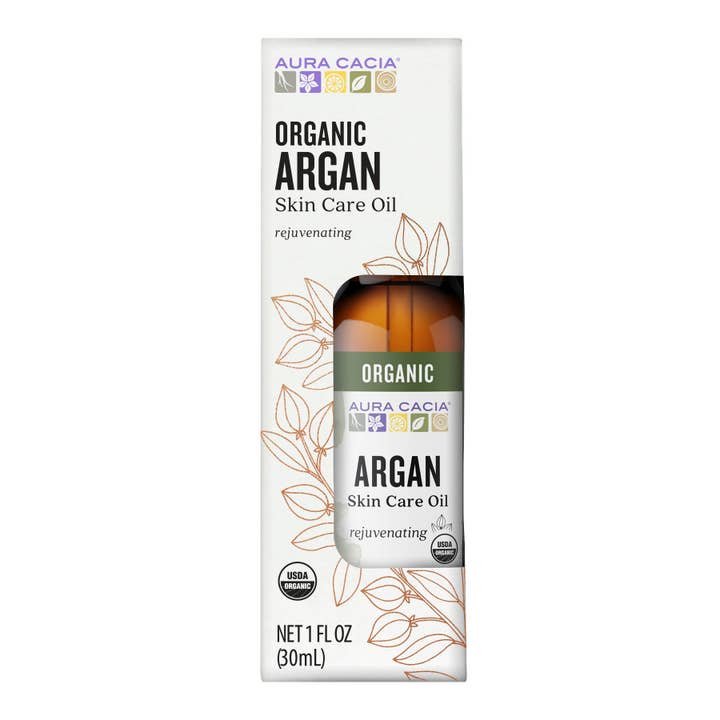 Aura Cacia - Wholesale Bath/Body Oil - Organic Argan Hair & Skin Care Oil (Boxed) 1 Fl Oz