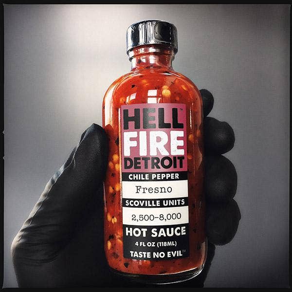 Hell Fire Detroit - Wholesale Hot Sauce - Fresno Hot Sauce1