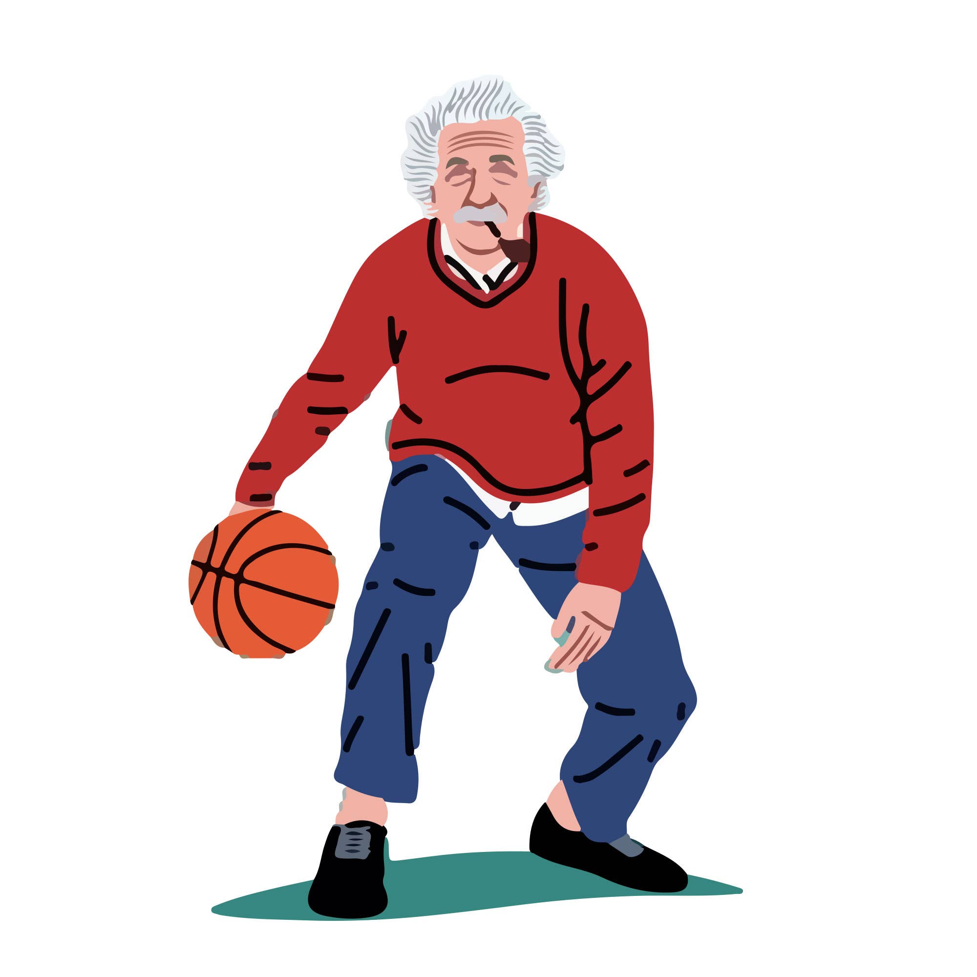 #MAISENZA - Wholesale Graphic Sweatshirt - Men's - Men's Crewneck - Einstein Bucket1