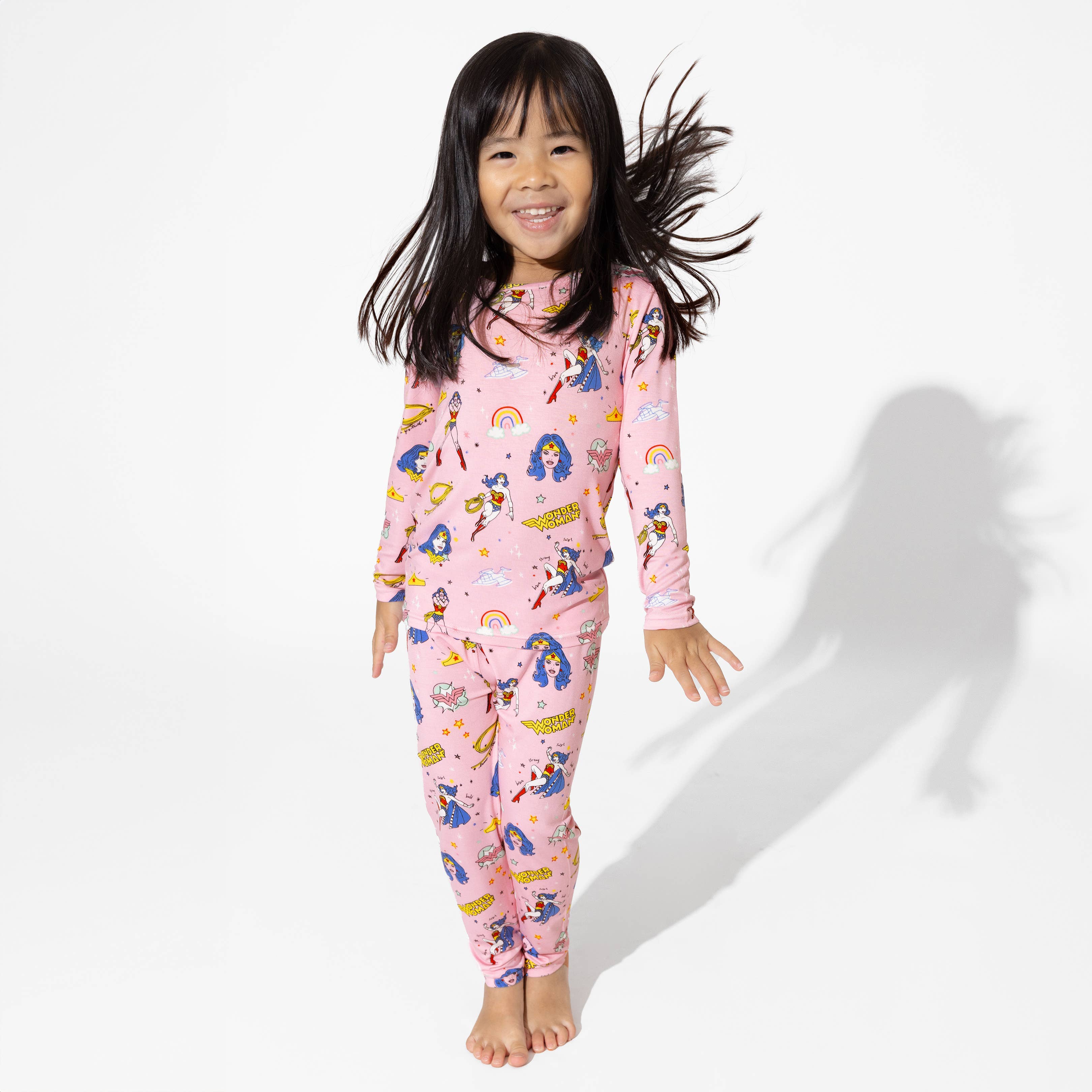 Bellabu Bear - Wholesale Sleepwear Set - Kids - Wonder Woman Bamboo Kids Pajamas9