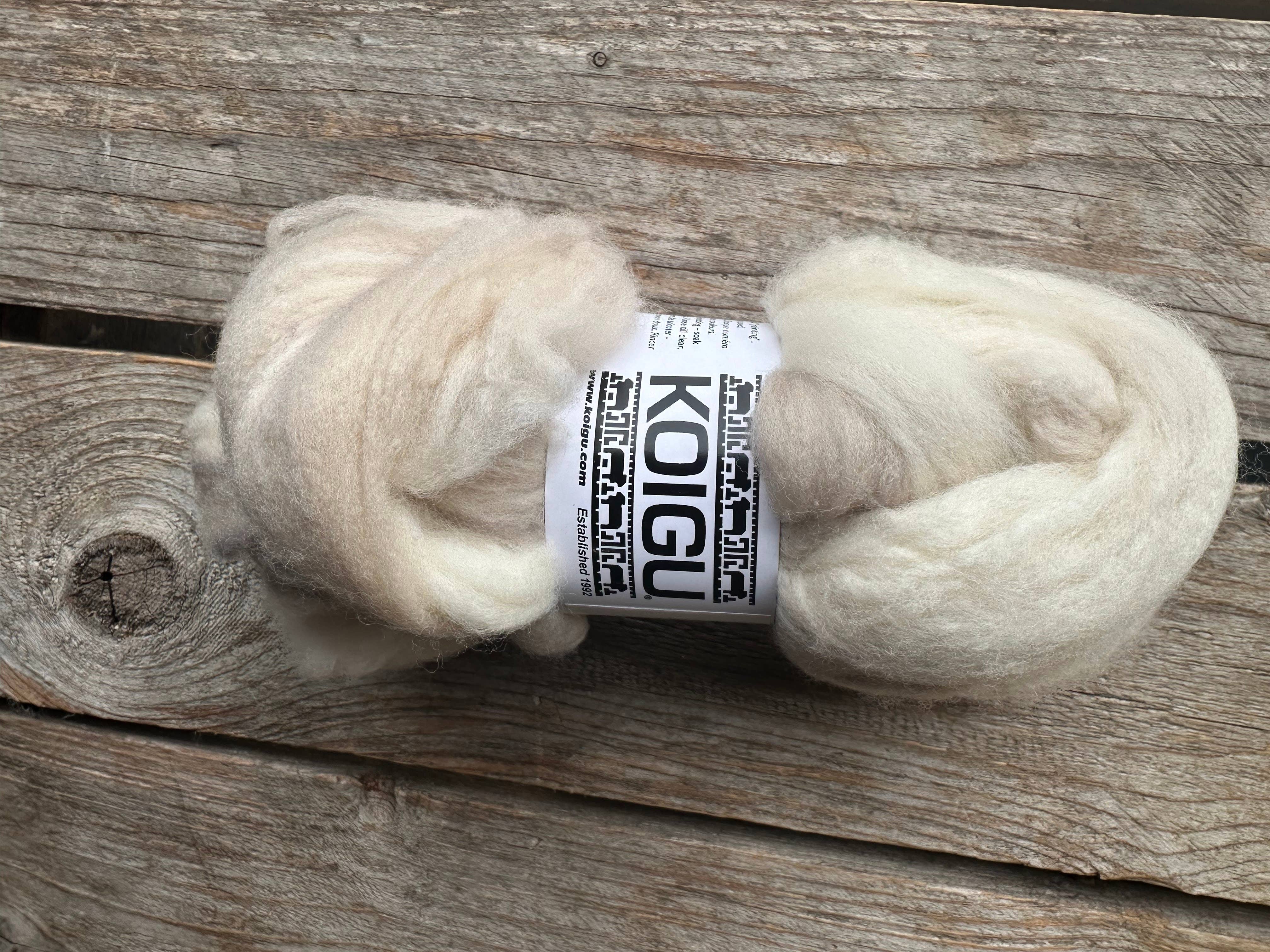 Koigu Wool Designs – wholesale Yarn – Merino Fiber - 50g Roving Bundles2