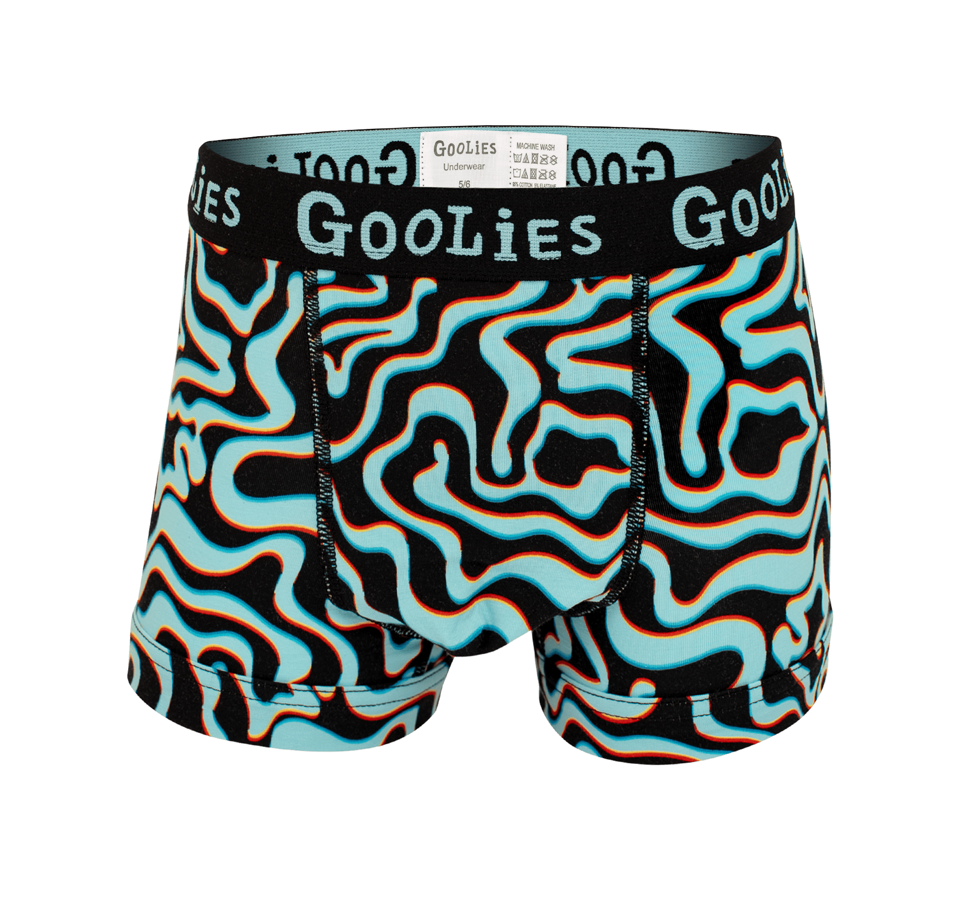 OddBalls – wholesale Underwear – Child – Neon Lava - Kids Boxer Shorts - Goolies1