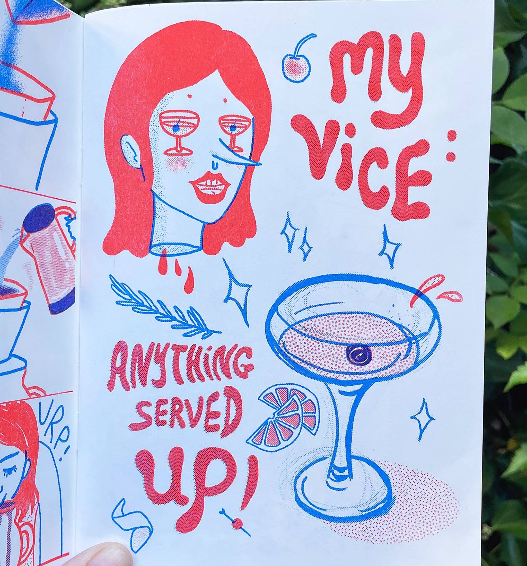 Tamiko Sidore Studio - Wholesale Magazine - ON MY MIND - Risograph Zine2