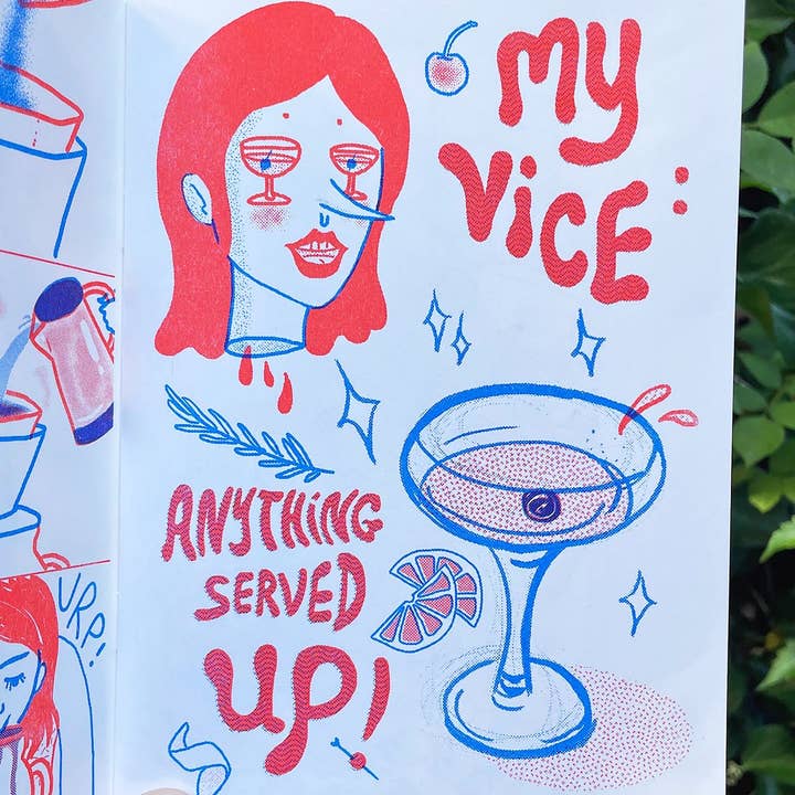 Tamiko Sidore Studio - Wholesale Tijdschrift - *Pre-order* ON MY MIND - Risograph Zine2