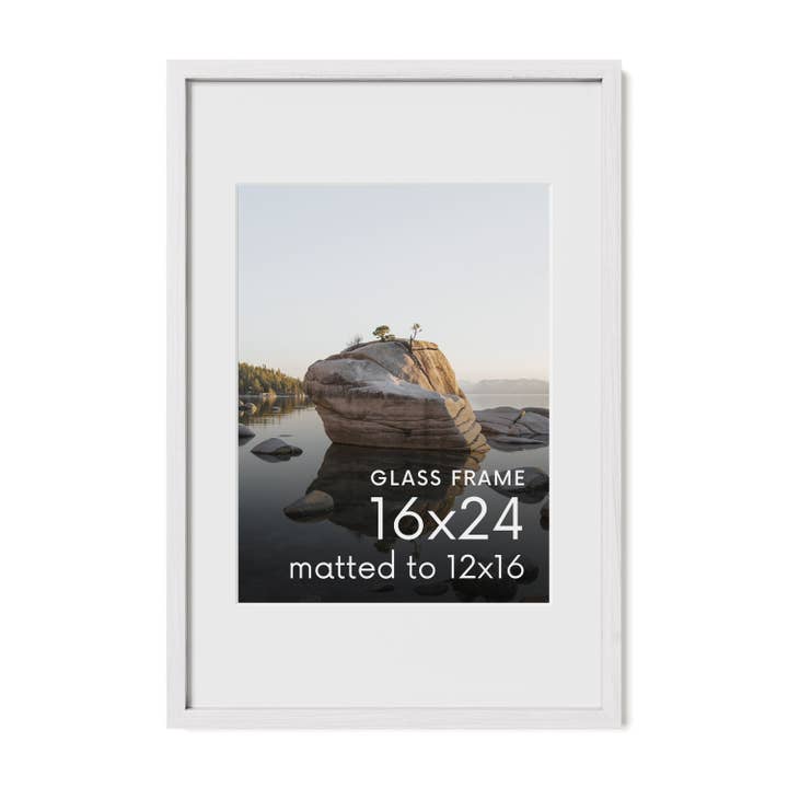 Haus and Hues - Wholesale Picture Frame - White Oak Frame with Glass15
