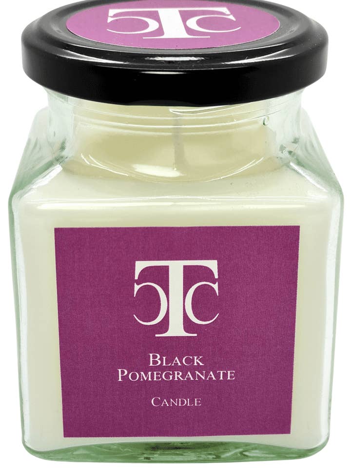 Jarra de vela perfumada de romã preta 40 horas por atacado de The Candle Company