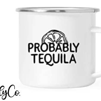 Provavelmente xícara engraçada de tequila caneca de café de Natal piada de mãe por atacado de The Candy Collections