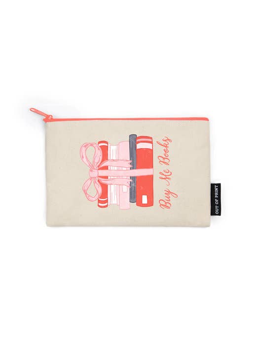 Penguin Random House LLC - Wholesale Pouch - Women's - Buy Me a Book Stack Pouch0