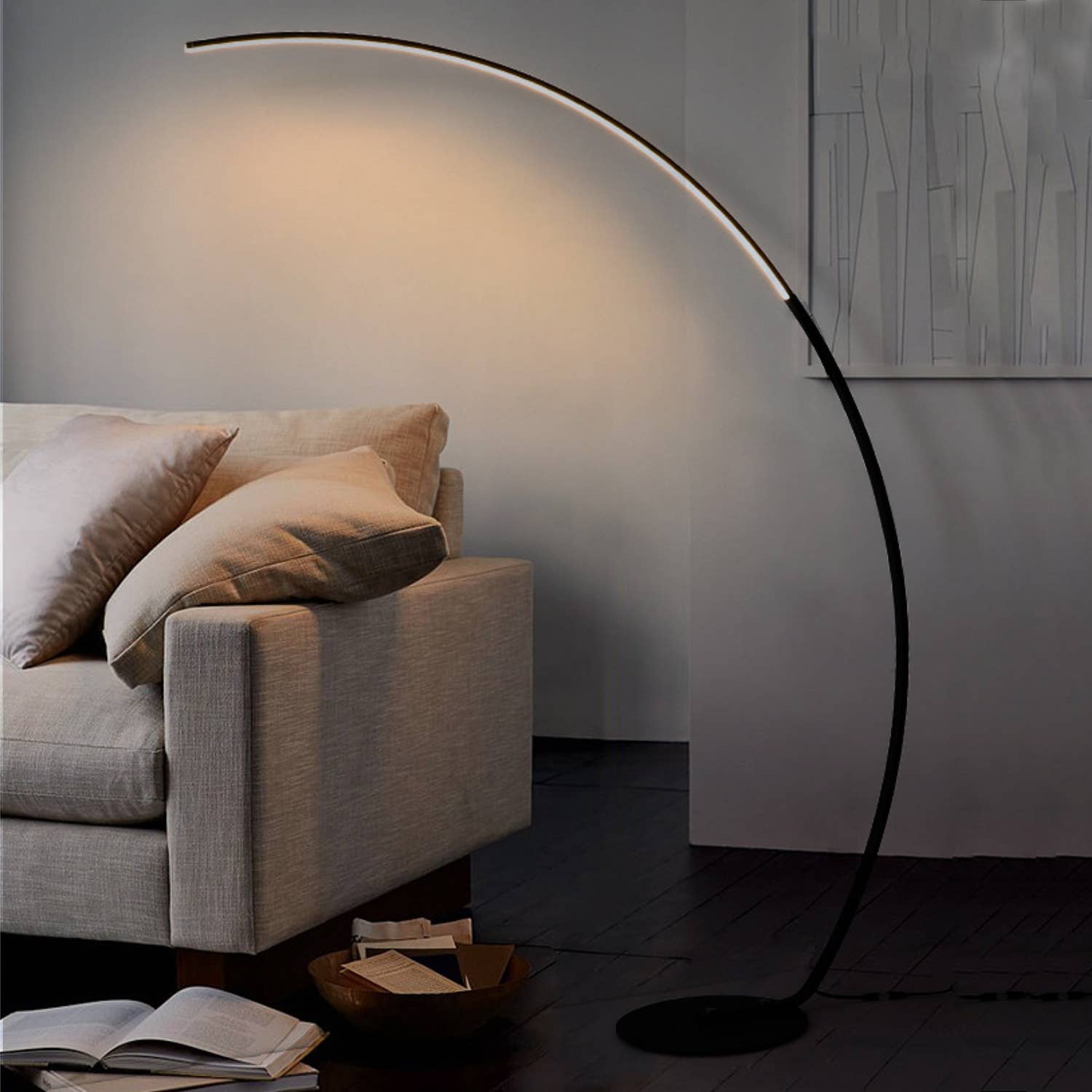 EP Design Lab - Wholesale Floor Lamp - RGBW Modern LED Arched Floor Lamp Reading Lamp1