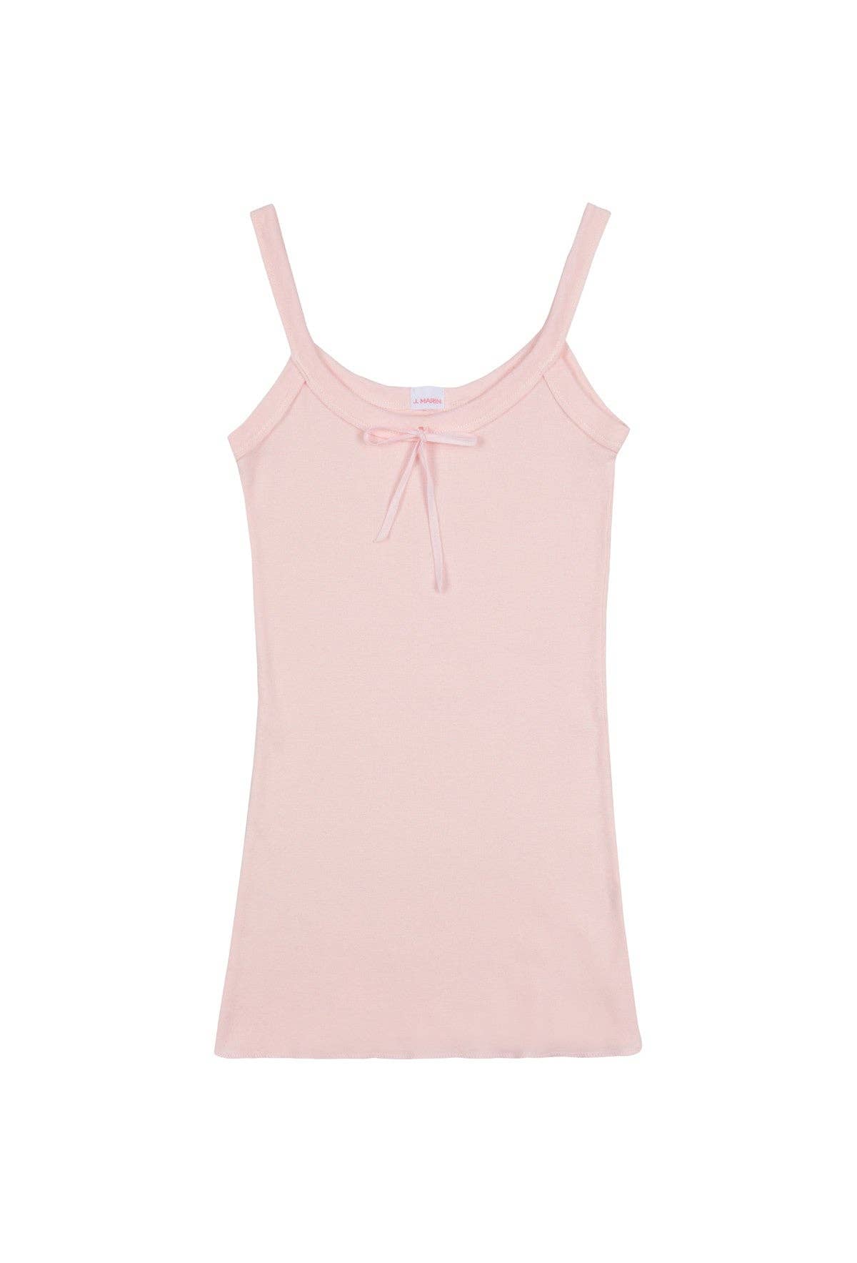 J. Marin Co. - Wholesale Camisole - Women's - The 1930's French Vintage Bow Organic Camisole - Made in L.A5