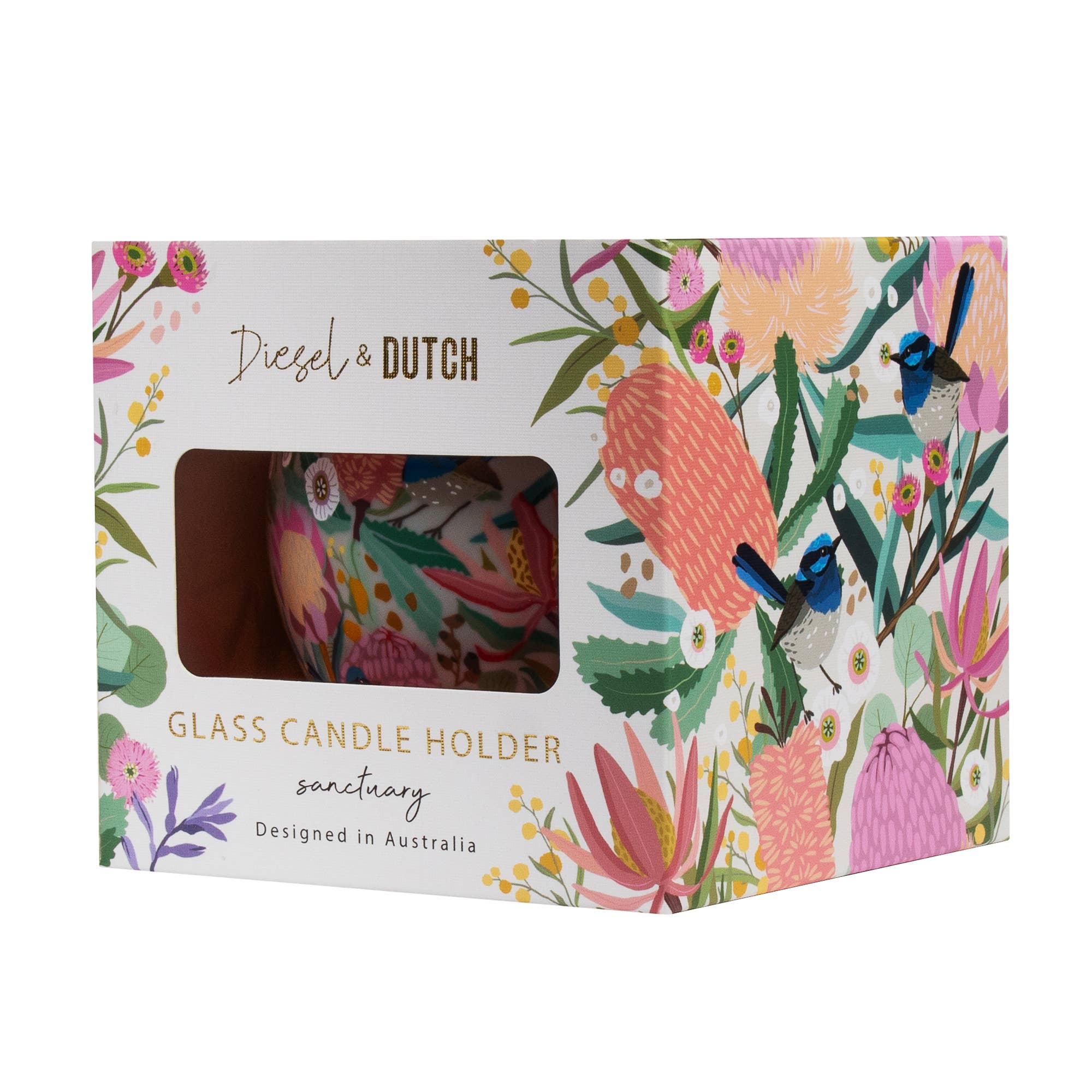 Diesel & Dutch - Wholesale Candle holder - Sanctuary Glass Tealight Candle Holder [4]1