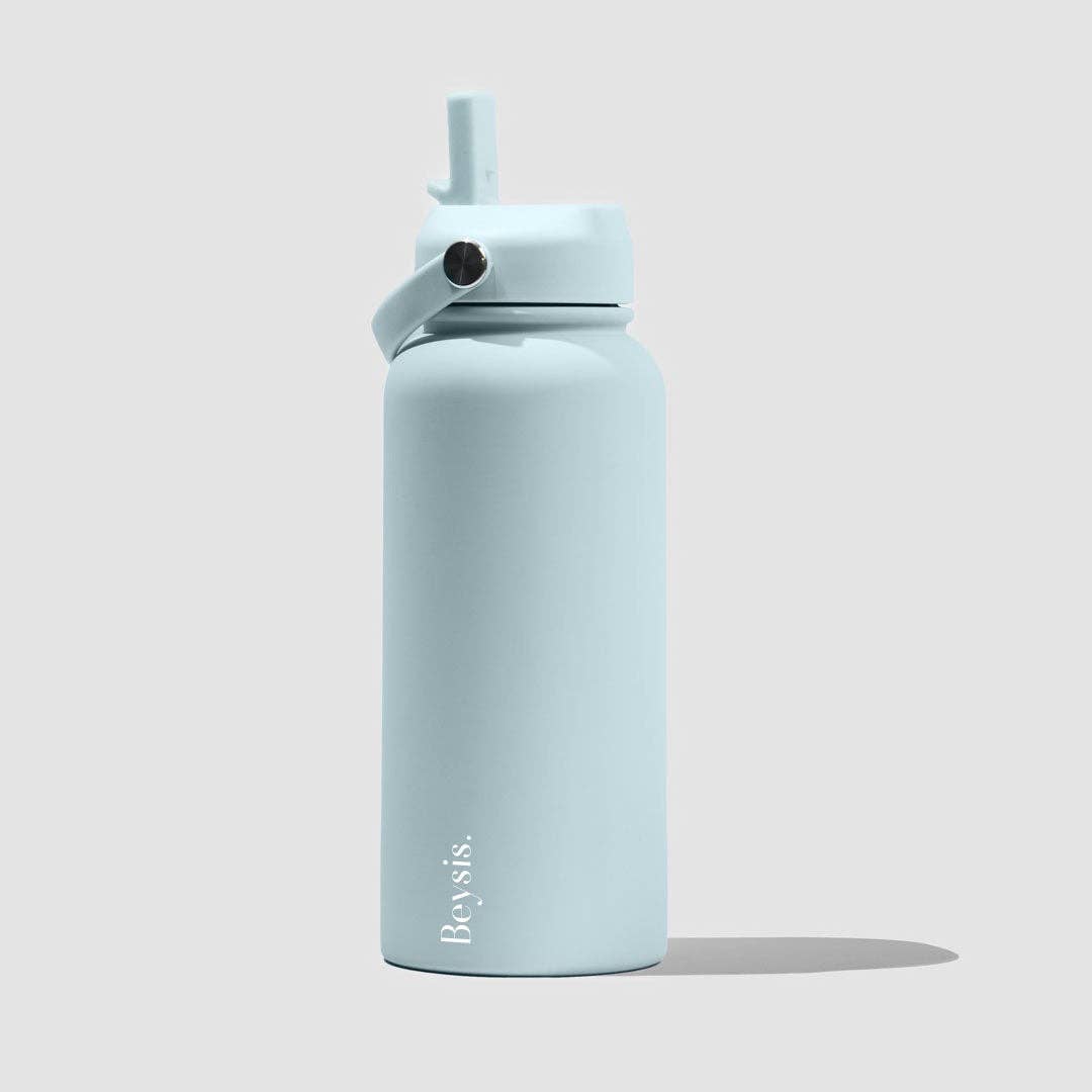 Beysis – wholesale Vattenflaska – 30,5 oz / 900 ml flaska med sugrör25