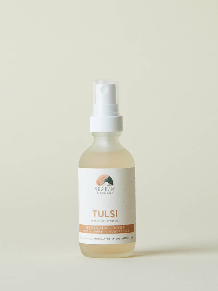 Tulsi (Holy Basil) Hydrosol Botanical Mist for wholesale by Serein Botanicals