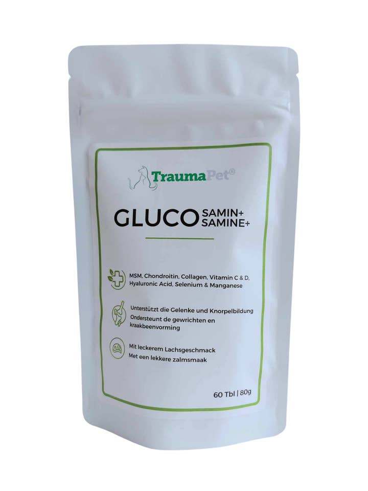 Glucosamine+ voor wholesale door TraumaPet Nederland