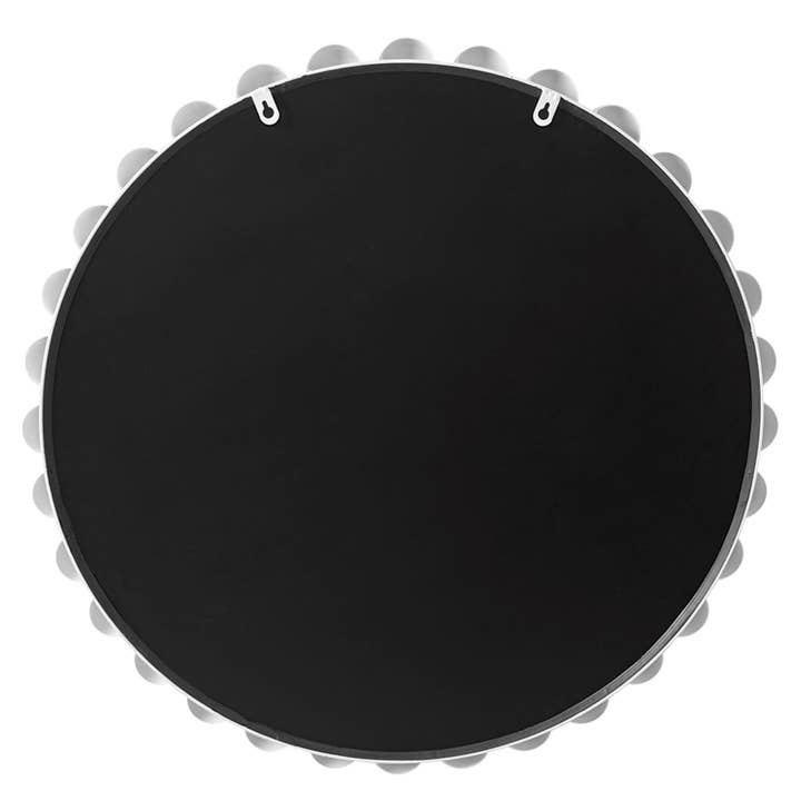 Olliix - Wholesale Wall Mirror - Round Iron Framed Wall Decor Mirror, Matte White14