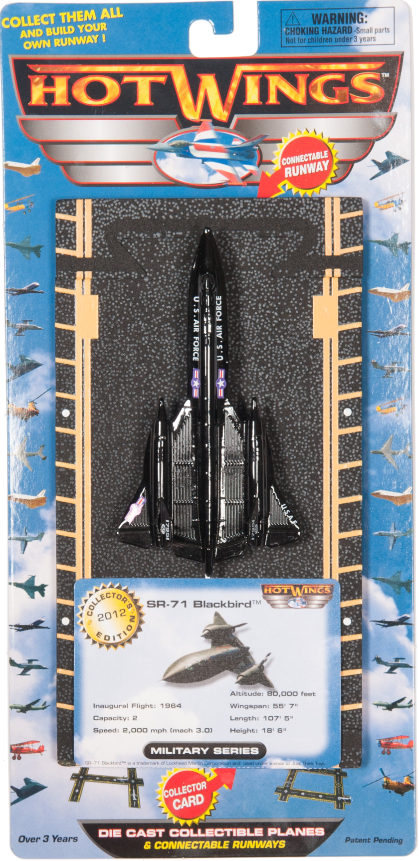 Just Think Toys - Wholesale Toy Plane - Kids - SR-71 Blackbird™ (w/o Drone)1